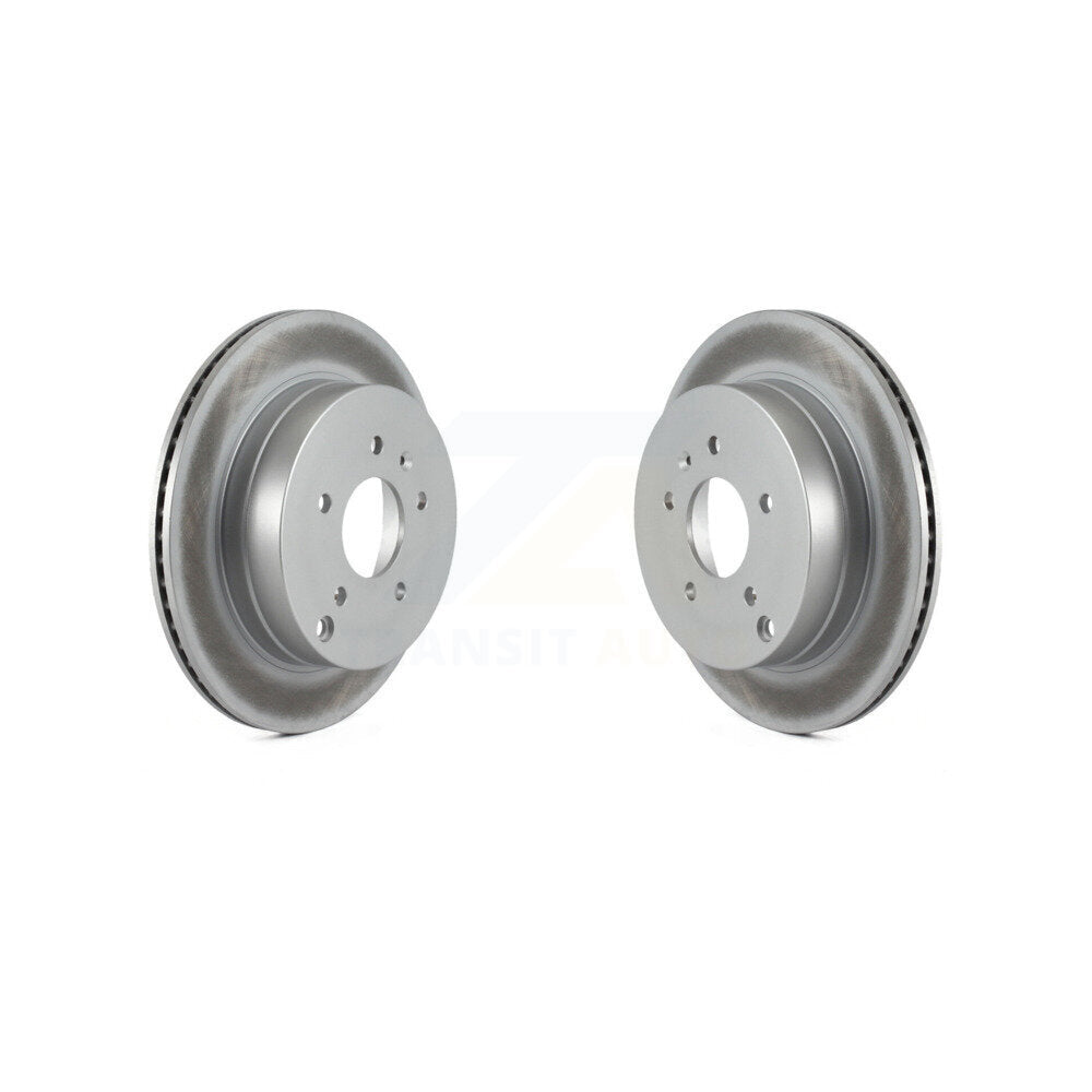 Coat Brake Rotor Rear Pair For Chevrolet Equinox Pontiac Torrent Saturn Vue XL-7