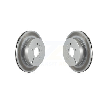 Coat Brake Rotor Rear Pair For Chevrolet Equinox Pontiac Torrent Saturn Vue XL-7