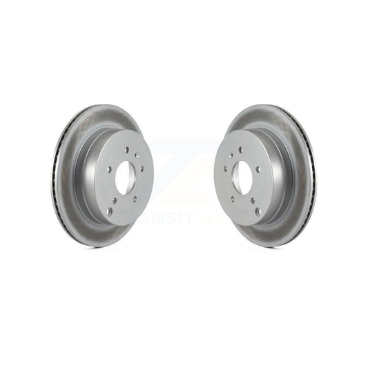 Coat Brake Rotor Rear Pair For Chevrolet Equinox Pontiac Torrent Saturn Vue XL-7