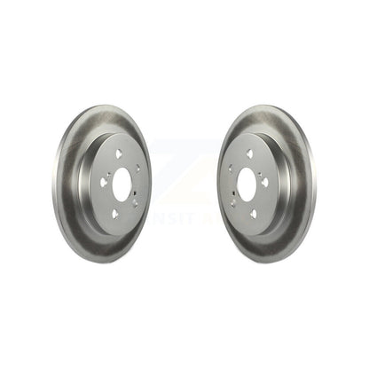 Coated Brake Rotors Rear Pair For Toyota Corolla Matrix Prius Prime Pontiac Vibe