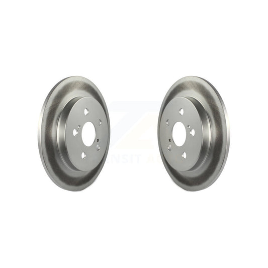 Coated Brake Rotors Rear Pair For Toyota Corolla Matrix Prius Prime Pontiac Vibe