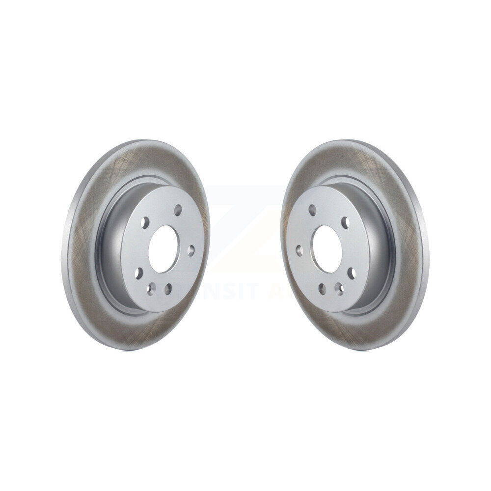Coated Brake Rotor Rear Pair For Chevrolet Cruze Buick Encore Trax Sonic Limited