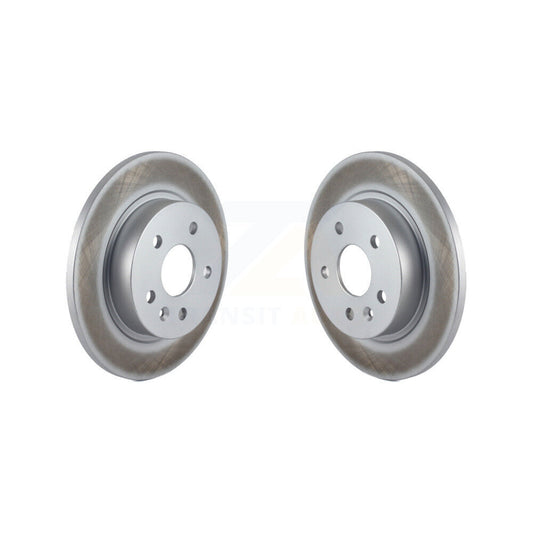 Coated Brake Rotor Rear Pair For Chevrolet Cruze Buick Encore Trax Sonic Limited