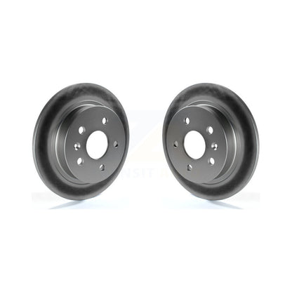 Coated Brake Rotors Rear Pair For Chevrolet Malibu Buick Regal LaCrosse Limited