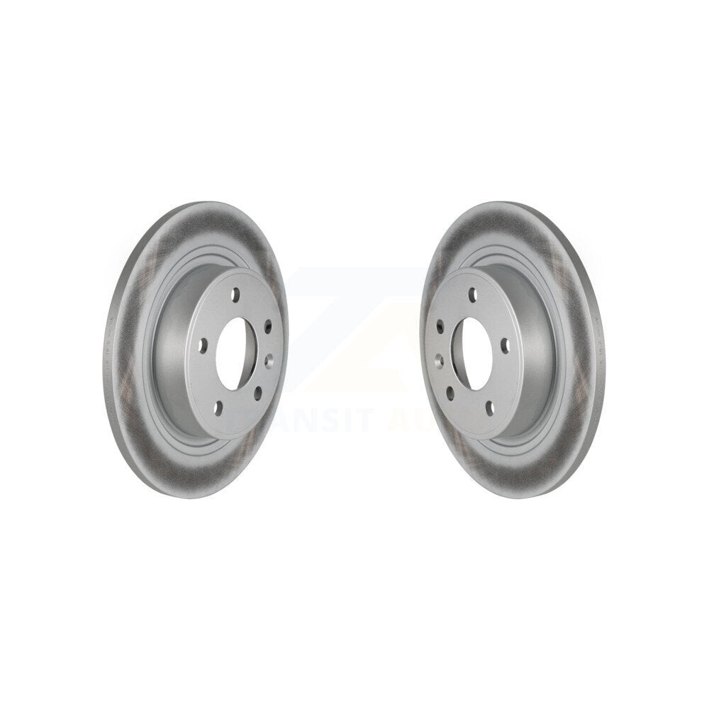 Coated Brake Rotors Rear Pair For Chevrolet Cruze Buick Verano Orlando Volt ELR