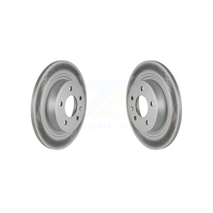 Coated Brake Rotors Rear Pair For Chevrolet Cruze Buick Verano Orlando Volt ELR