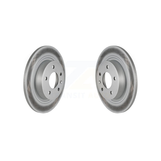 Coated Brake Rotors Rear Pair For Chevrolet Cruze Buick Verano Orlando Volt ELR