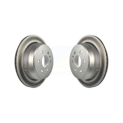 Coated Disc Brake Rotors Rear Pair For 2015-2020 Chevrolet Colorado GMC Canyon