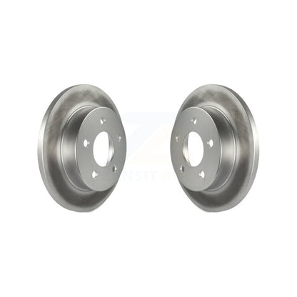 Coated Disc Brake Rotors Rear Pair For Ford Mustang