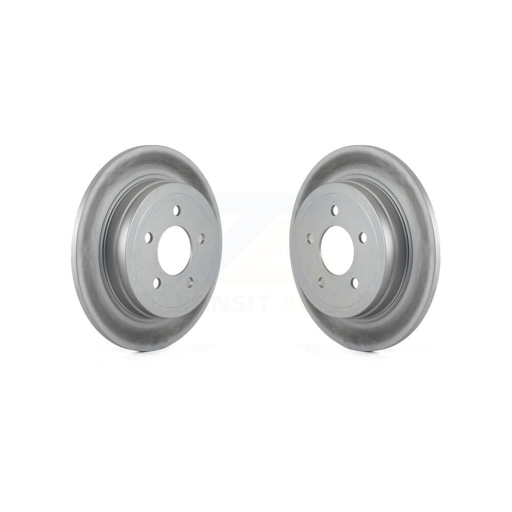 Coated Disc Brake Rotors Rear Pair For Ford Explorer Sport Trac