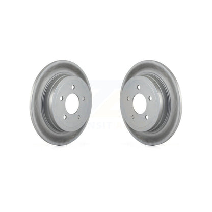 Coated Disc Brake Rotors Rear Pair For Ford Explorer Sport Trac
