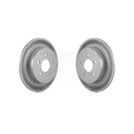 Coated Disc Brake Rotors Rear Pair For Ford Explorer Sport Trac