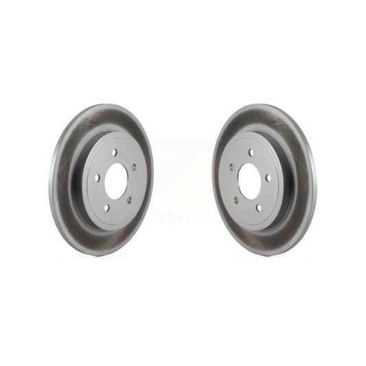 Coated Disc Brake Rotors Rear Pair For Ford Escape Mazda Tribute Mercury Mariner