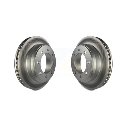 Coat Disc Brake Rotors Rear Pair For Ford E-350 Super Duty E-250 E-150 Econoline