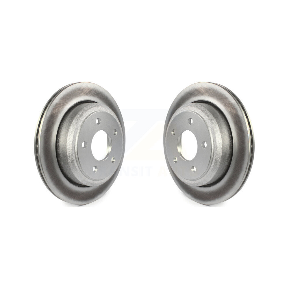 Coated Disc Brake Rotors Rear Pair For Ford Ranger Mazda B2300 B4000