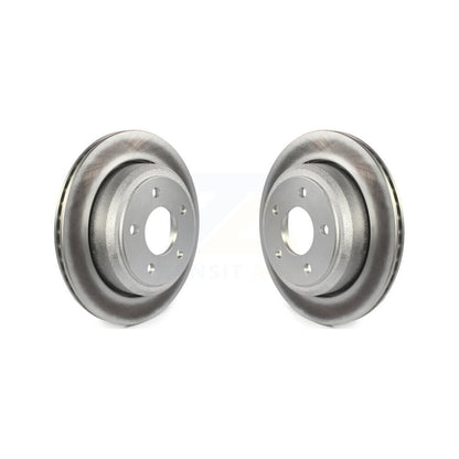 Coated Disc Brake Rotors Rear Pair For Ford Ranger Mazda B2300 B4000