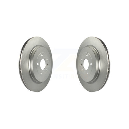 Coat Brake Rotors Rear Pair For Ford Explorer Flex Taurus Police Interceptor MKT