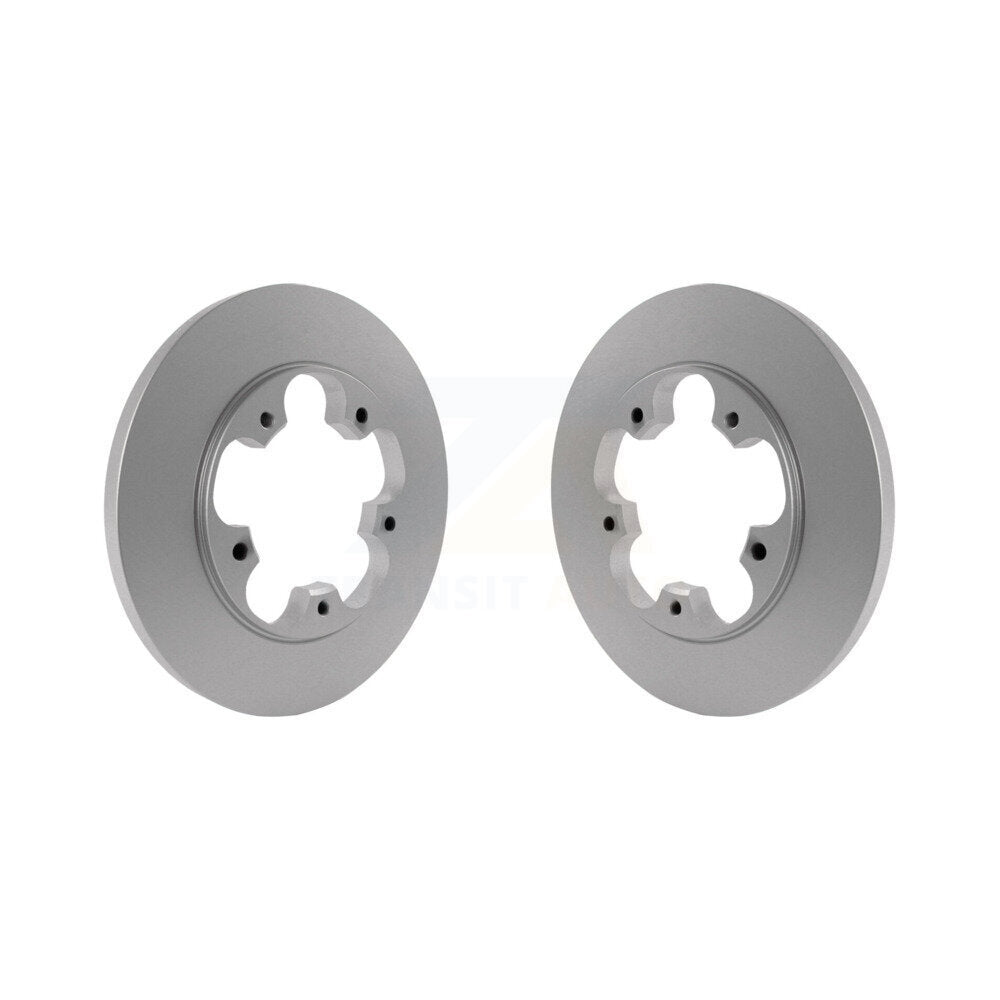 Coat Disc Brake Rotors Rear Pair For Ford Transit-250 Transit-150 Transit-350 HD