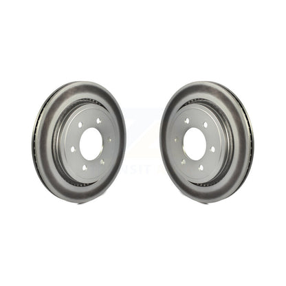 Coat Brake Rotors Rear Pair For 2015-2017 Ford F-150 With Electric Parking