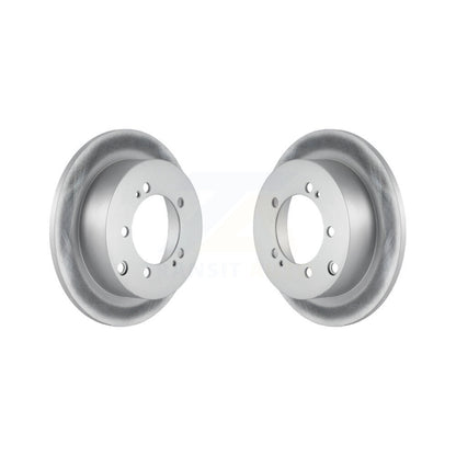 Coat Brake Rotors Rear Pair For Chrysler Sebring Mitsubishi Lancer Eclipse Eagle