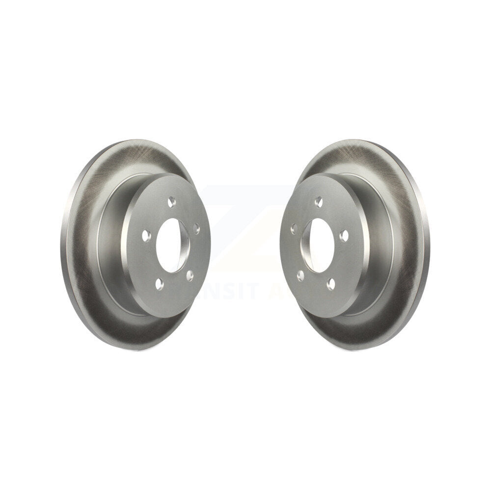Coat Disc Brake Rotors Rear Pair For Dodge Grand Caravan Chrysler Town & Country