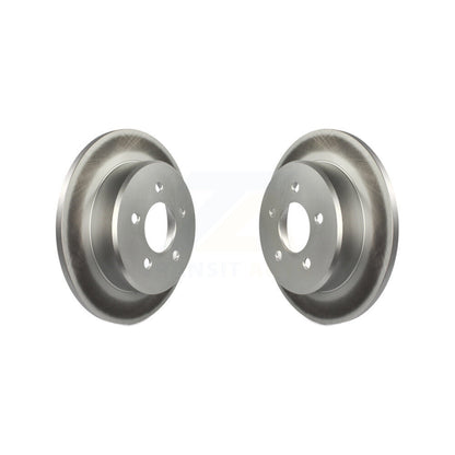 Coat Disc Brake Rotors Rear Pair For Dodge Grand Caravan Chrysler Town & Country