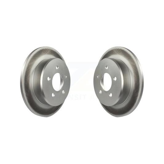 Coat Disc Brake Rotors Rear Pair For Dodge Grand Caravan Chrysler Town & Country