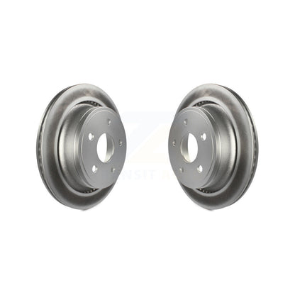 Coated Brake Rotors Rear Pair For Ram 1500 Classic Dodge Durango Chrysler Aspen