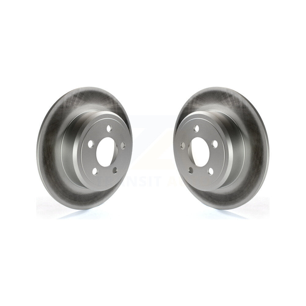 Coat Disc Brake Rotor Rear Pair For Dodge Chrysler 300 Charger Challenger Magnum