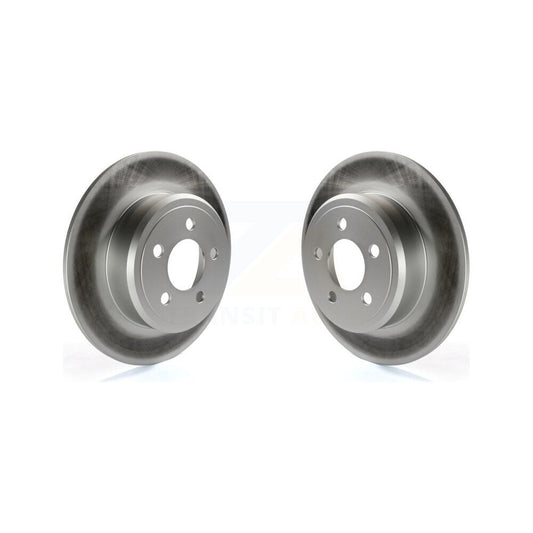 Coat Disc Brake Rotor Rear Pair For Dodge Chrysler 300 Charger Challenger Magnum