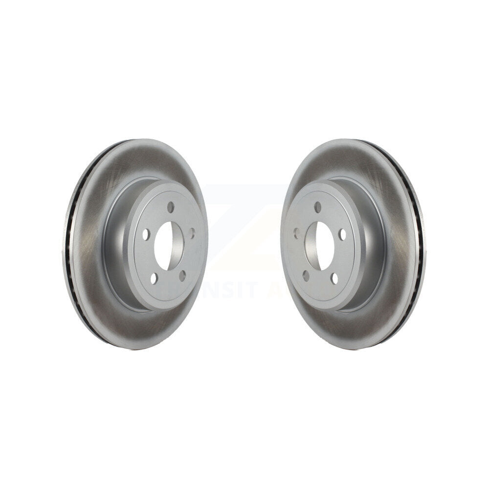 Coat Disc Brake Rotor Rear Pair For Dodge Chrysler 300 Charger Challenger Magnum