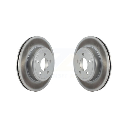 Coat Disc Brake Rotor Rear Pair For Dodge Chrysler 300 Charger Challenger Magnum