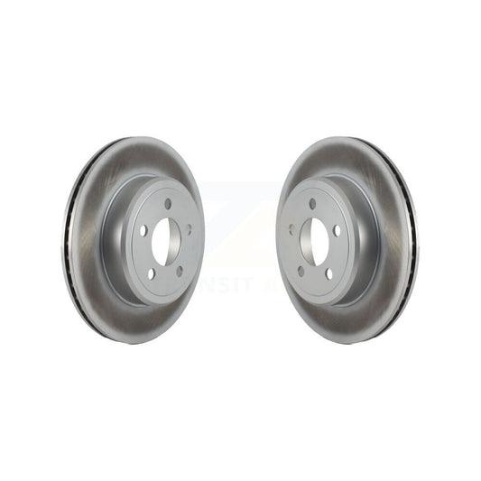 Coat Disc Brake Rotor Rear Pair For Dodge Chrysler 300 Charger Challenger Magnum