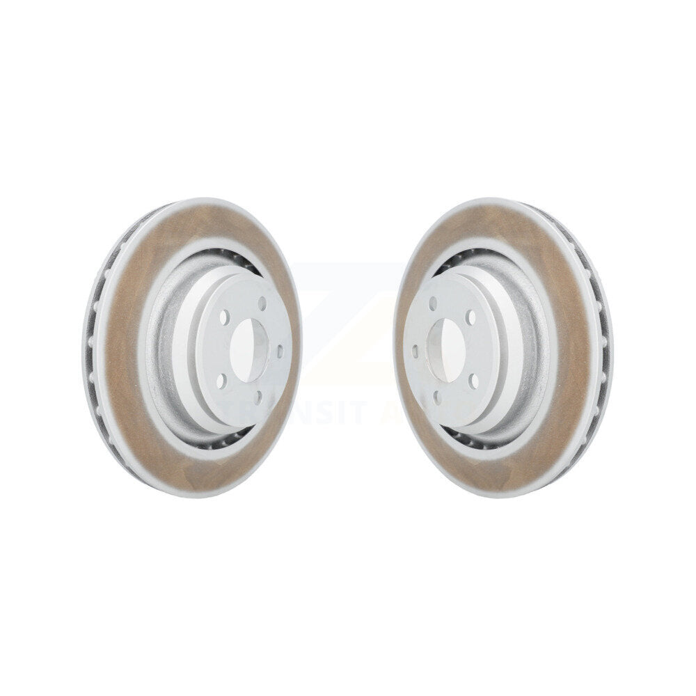 Coat Disc Brake Rotor Rear Pair For Dodge Charger Chrysler 300 Challenger Magnum