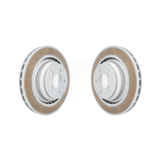 Coat Disc Brake Rotor Rear Pair For Dodge Charger Chrysler 300 Challenger Magnum