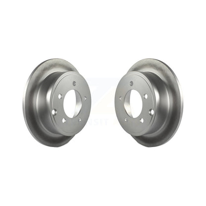Coat Brake Rotor Rear Pair For Jeep Mitsubishi Lancer Patriot Dodge Chrysler 200