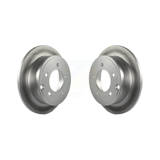 Coat Brake Rotor Rear Pair For Jeep Mitsubishi Lancer Patriot Dodge Chrysler 200