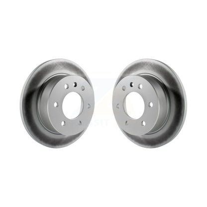 Coated Disc Brake Rotors Rear Pair For Mercedes-Benz Sprinter 2500 3500 Dodge