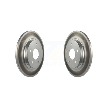 Coated Brake Rotor Rear Pair For Dodge Grand Caravan Journey Chrysler Town & Ram