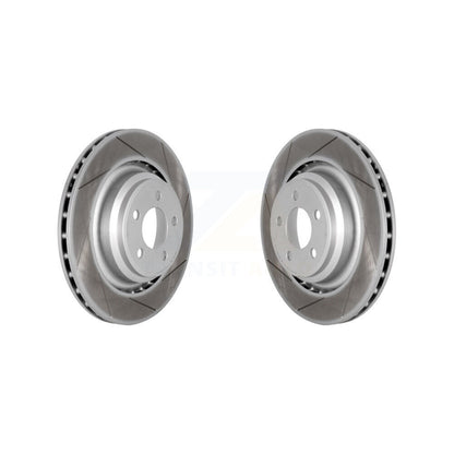 Coat Disc Brake Rotor Rear Pair For Dodge Charger Chrysler 300 Challenger Magnum