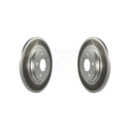 Coated Brake Rotor Rear Pair For Dodge Grand Caravan Journey Chrysler Town & Ram