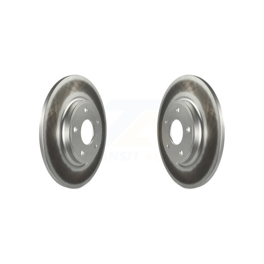 Coated Brake Rotor Rear Pair For Dodge Grand Caravan Journey Chrysler Town & Ram