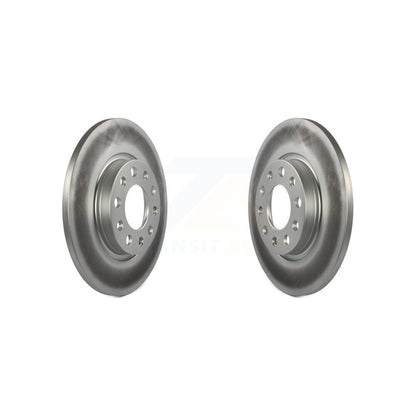 Coated Disc Brake Rotors Rear Pair For Jeep Cherokee Chrysler 200