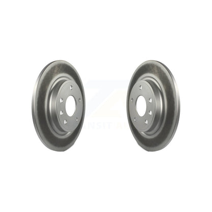Coated Disc Brake Rotors Rear Pair For Chrysler Pacifica Grand Caravan Voyager