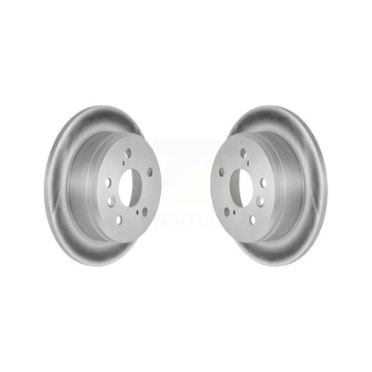 Coated Disc Brake Rotors Rear Pair For Toyota Camry Solara Lexus ES300