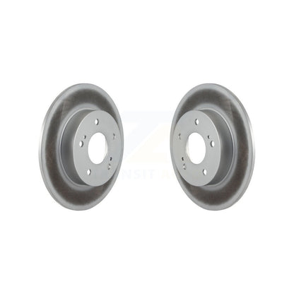 Coated Disc Brake Rotors Rear Pair For Nissan Maxima INFINITI I30 I35