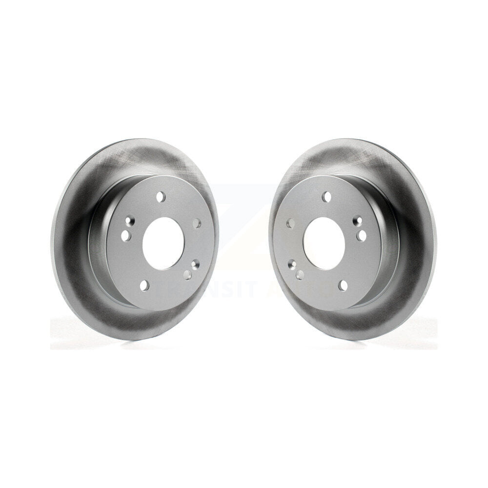 Coated Disc Brake Rotors Rear Pair For Honda Civic Accord Acura RSX Integra