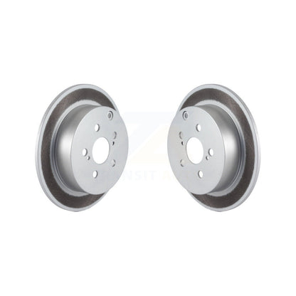 Coated Brake Rotor Rear Pair For Toyota Matrix Corolla Pontiac Vibe Celica Scion