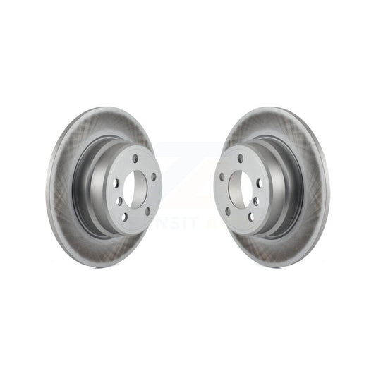 Coated Disc Brake Rotors Rear Pair For BMW X5