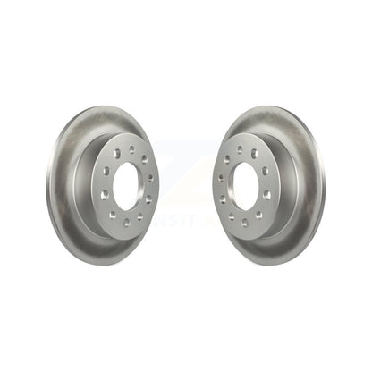 Coated Disc Brake Rotors Rear Pair For 2003-2008 Hyundai Tiburon